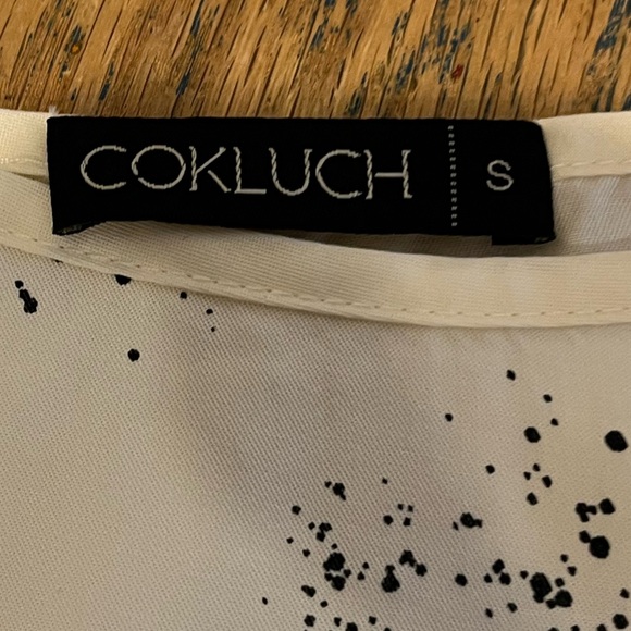 COKLUCH - Size S ivory and black top - Picture 2 of 9